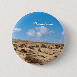 Fuerteventura 6 Cm Round Badge