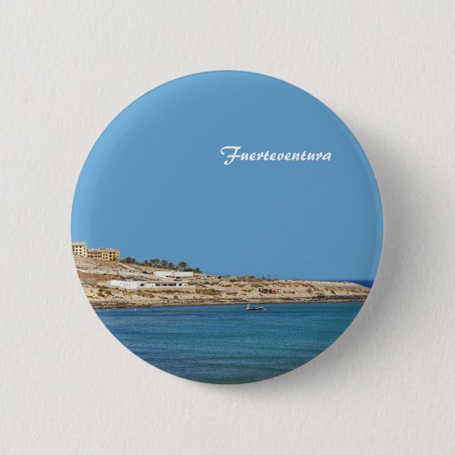 Fuerteventura 6 Cm Round Badge (Front)