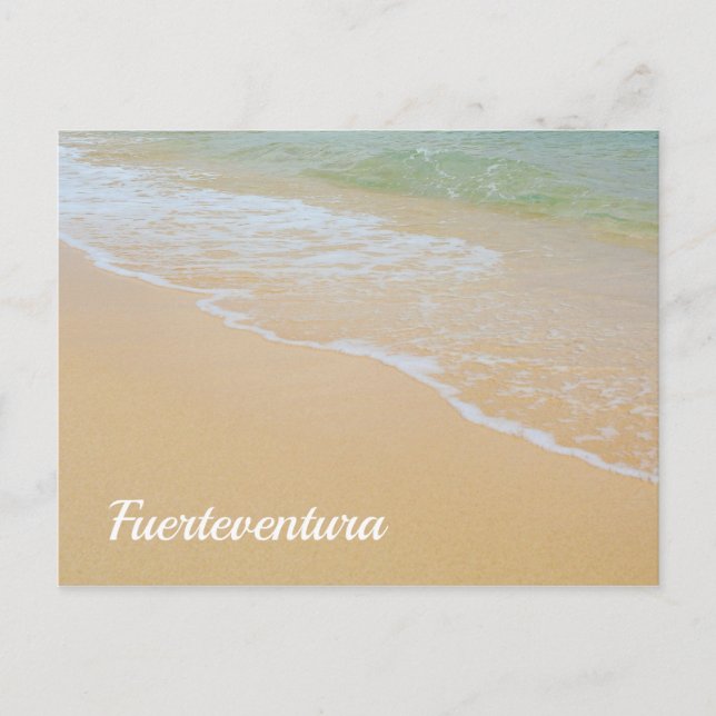 Fuerteventura beach - postcard (Front)