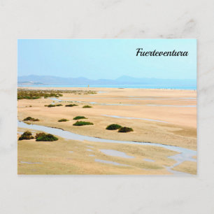 Fuerteventura beach - postcard