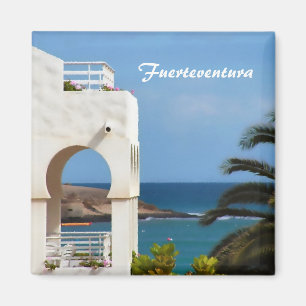 Fuerteventura Coastal Travel Art Magnet