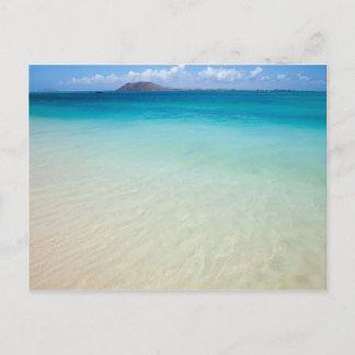 Fuerteventura, Corralejo flag Beach postcard