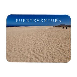 Fuerteventura Corralejo sand dunes view magnet