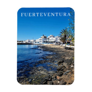 Fuerteventura Corralejo view fridge magnet