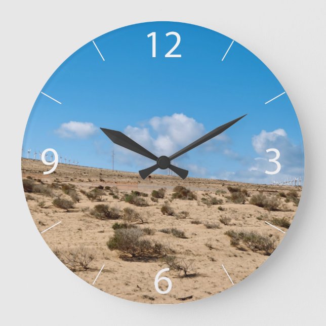 Fuerteventura Large Clock (Front)