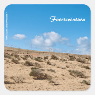 Fuerteventura Square Sticker