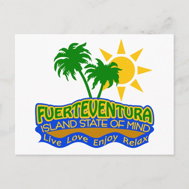 Fuerteventura State of Mind postcard (Front)
