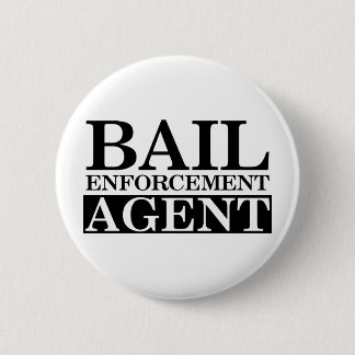 Fugitive Recovery Agent 6 Cm Round Badge