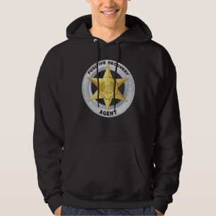 FUGITIVE RECOVERY AGENT BADGE HOODIE