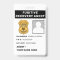 FUGITIVE RECOVERY AGENT Badge