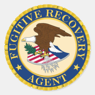 Fugitive Recovery Agent Classic Round Sticker