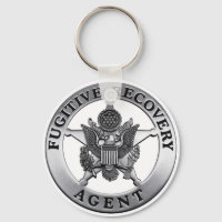 FUGITIVE RECOVERY AGENT KEYCHAIN