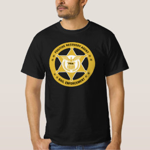 FUGITIVE RECOVERY & BAIL ENFORCEMENT BADGE T-Shirt