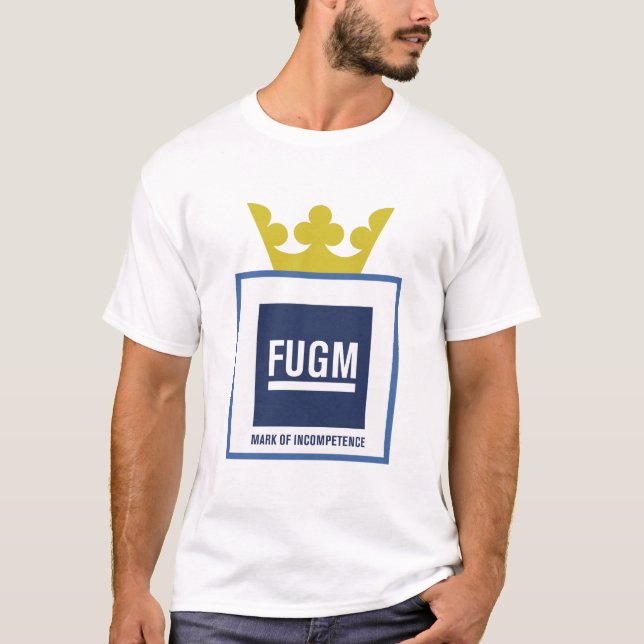 FUGM BY SAB Tshirt (With Saab Crown) (Front)