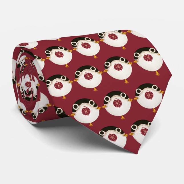 fugu blowfish neck tie (Rolled)