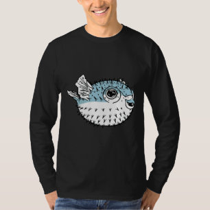 Fugu Cute Deadly Porcupinefish Pufferfish Puffer F T-Shirt