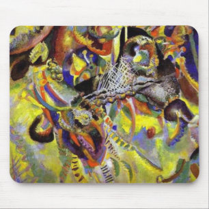 Fugue Abstract Painting by Kandinsky Mouse Pad