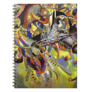 Fugue Abstract Painting by Kandinsky Notebook