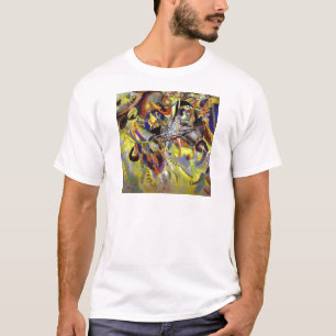 Fugue Abstract Painting by Kandinsky T-Shirt