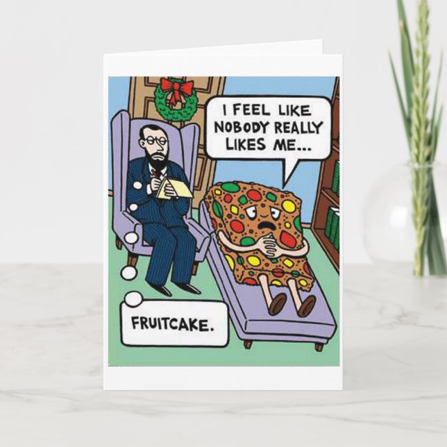 Fuitcake Psychology Holiday Card (Front)