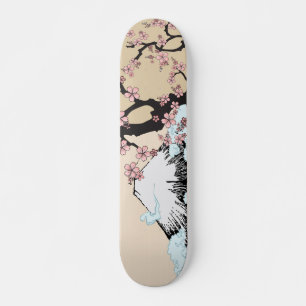 Fuji and Sakura:  Skateboard