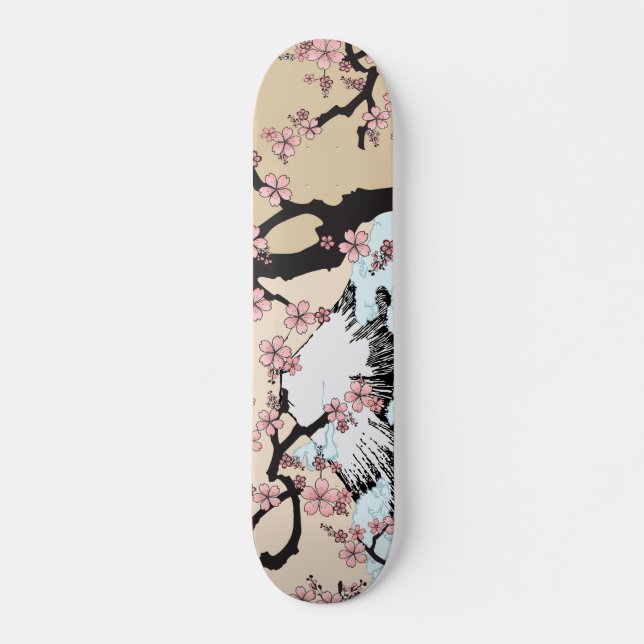 Fuji and Sakura: Skateboard (Front)