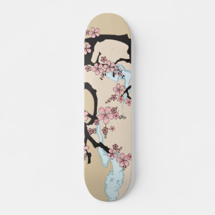 Fuji and Sakura: skateboard (sakura version)