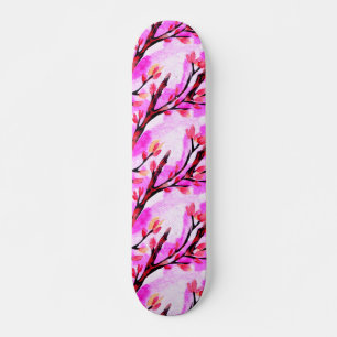 Fuji and Sakura skateboard (sakura version)