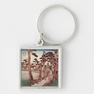 Fuji from Yoshiwara Key Ring