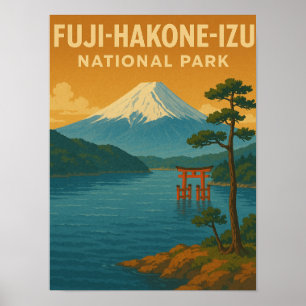 Fuji-Hakone-Izu National Park Poster