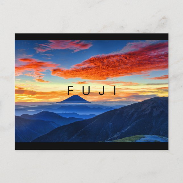 Fuji - Japan Postcard (Front)