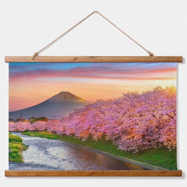 Fuji Mountain Japan  Hanging Tapestry (Front)