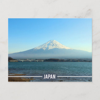 Fuji Mountain, Kawaguchi - The Five Lakes, Japan Postcard