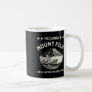 Fuji Mountain Peak, Climbing, Hiking  Coffee Mug