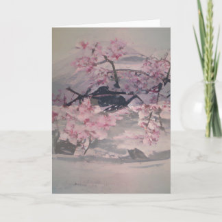 Fuji-san note card