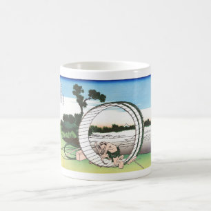 Fuji-view Moor in Owari Province Coffee Mug