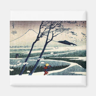 Fukeiga by Katsushika, Hokusai Ukiyoe Magnet