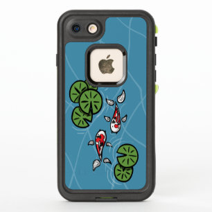 Fuku and Heiwa the Koi Lifeproof Case