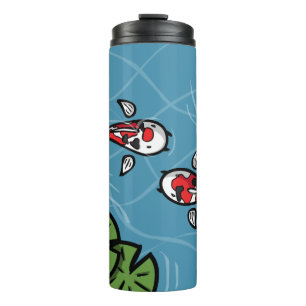 Fuku and Heiwa the Koi Thermal Tumbler