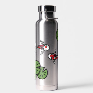 Fuku and Heiwa the Koi Water Bottle
