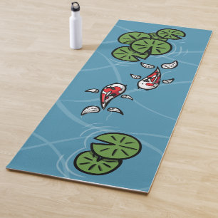 Fuku and Heiwa the Koi Yoga Mat