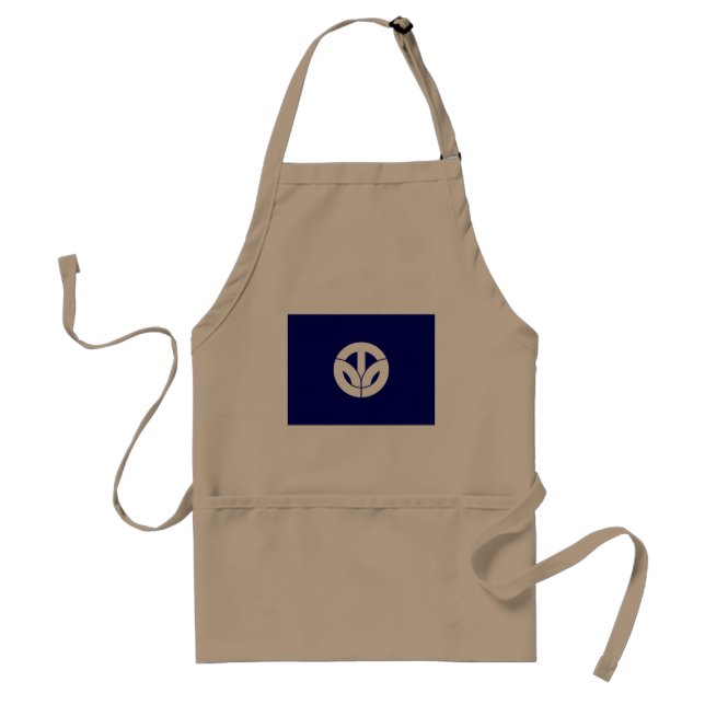 Fukui Prefecture, Japan flag Standard Apron (Front)