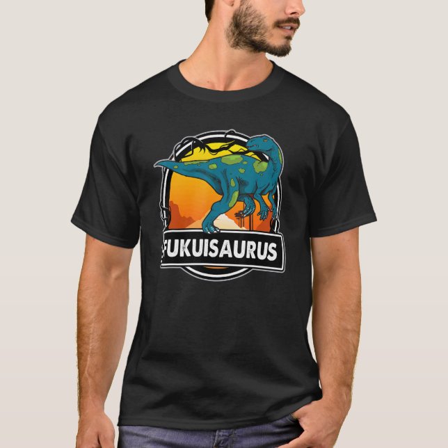 Fukuisaurus Dinosaur Prehistoric Dinosaurs T-Shirt (Front)