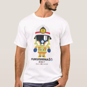 FUKUSHIMA50! Pray for Japan! Firefighter T-Shirt