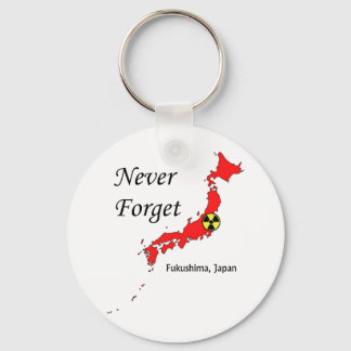 Fukushima, Japan Nuclear Disaster Key Ring