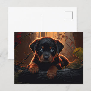 Fulfilled Pups Postcard