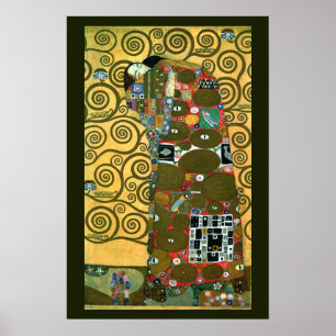 Fulfilment aka The Embrace by Gustav Klimt Poster