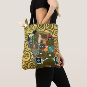 Fulfilment aka The Embrace by Gustav Klimt Tote Bag