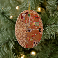 Fulfilment by Gustav Klimt, Vintage Art Nouveau