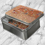 Fulfilment by Gustav Klimt, Vintage Art Nouveau Jigsaw Puzzle<br><div class="desc">Fulfilment (aka The Embrace) (1909) by Gustav Klimt is a vintage Victorian Era Symbolism fine art love and romance portrait painting featuring a young couple hugging about to kiss. About the artist: Gustav Klimt (1862-1918) was an Austrian Symbolist painter and one of the most prominent members of the Vienna Art...</div>